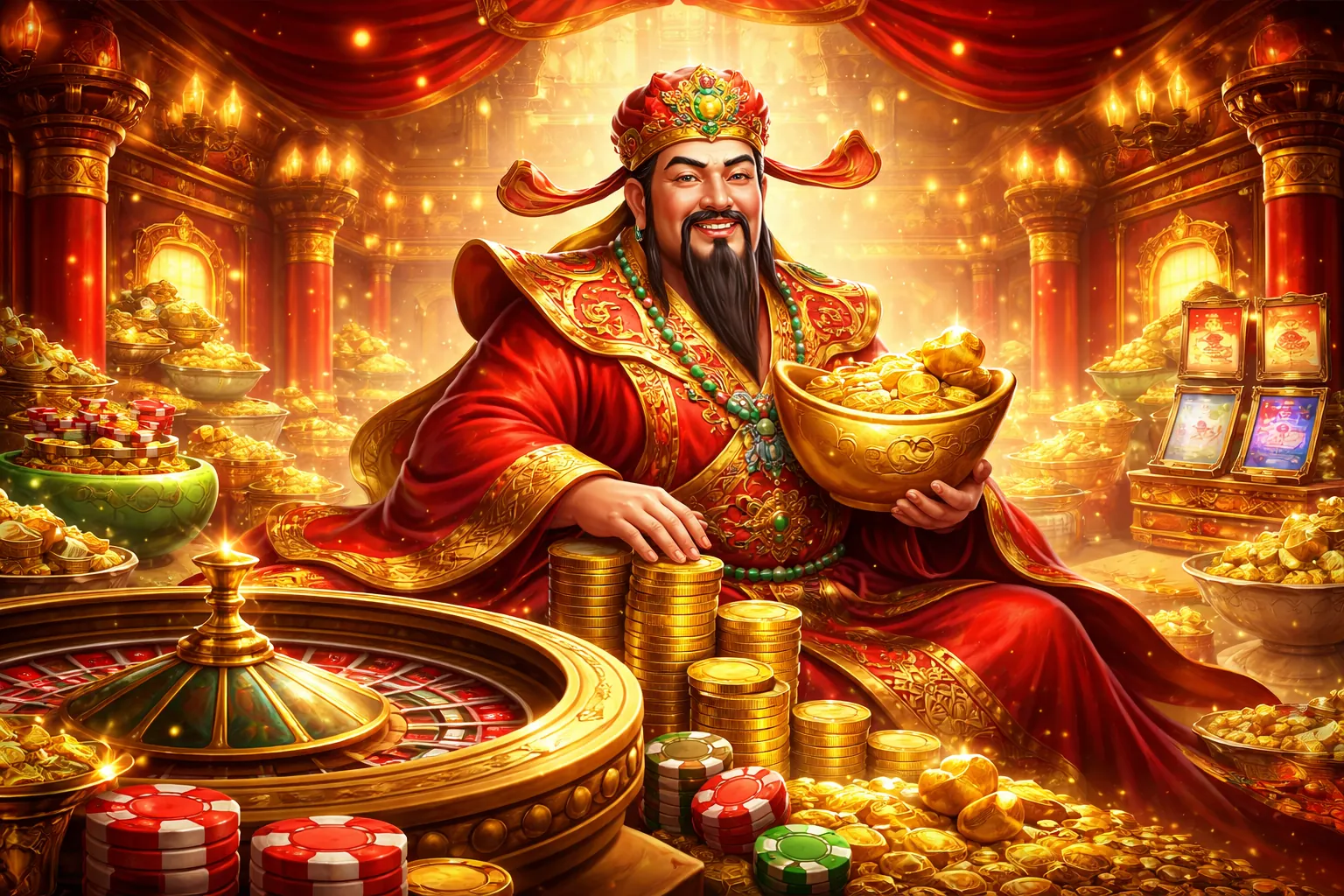 Sân vận động bóng đá với khán giả cổ vũ, biểu tượng cá cược 32win11